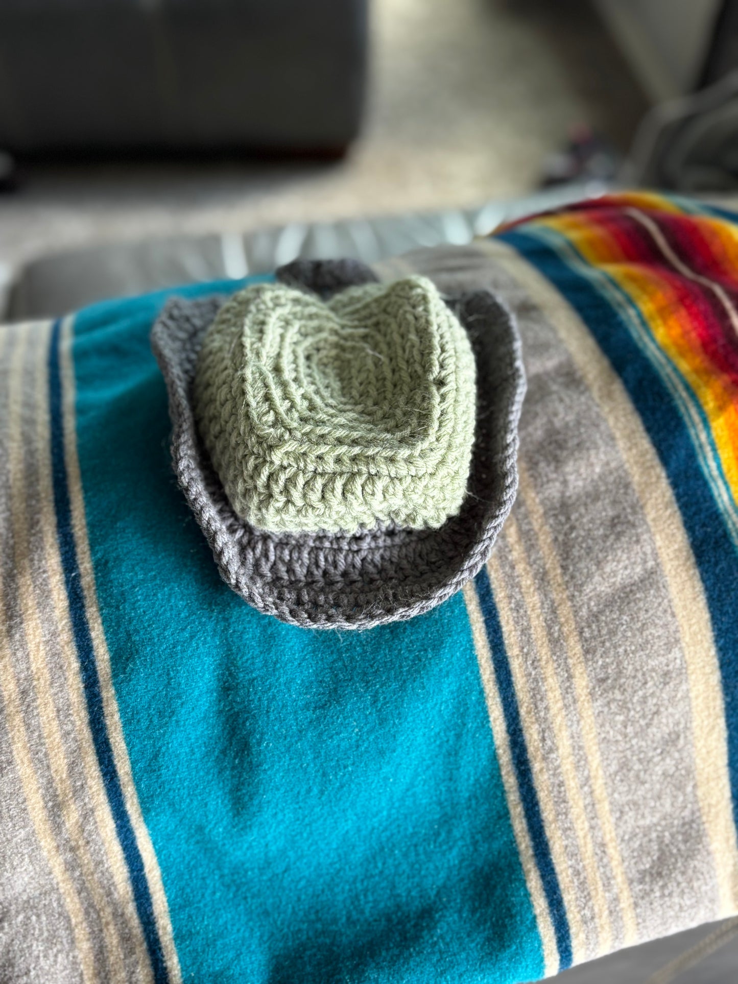 Hand-Crocheted Baby Cowboy Hat | Wonderfully Made
